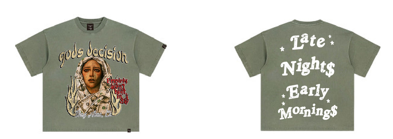 GD x LNEM (virgin mary) graphic tee